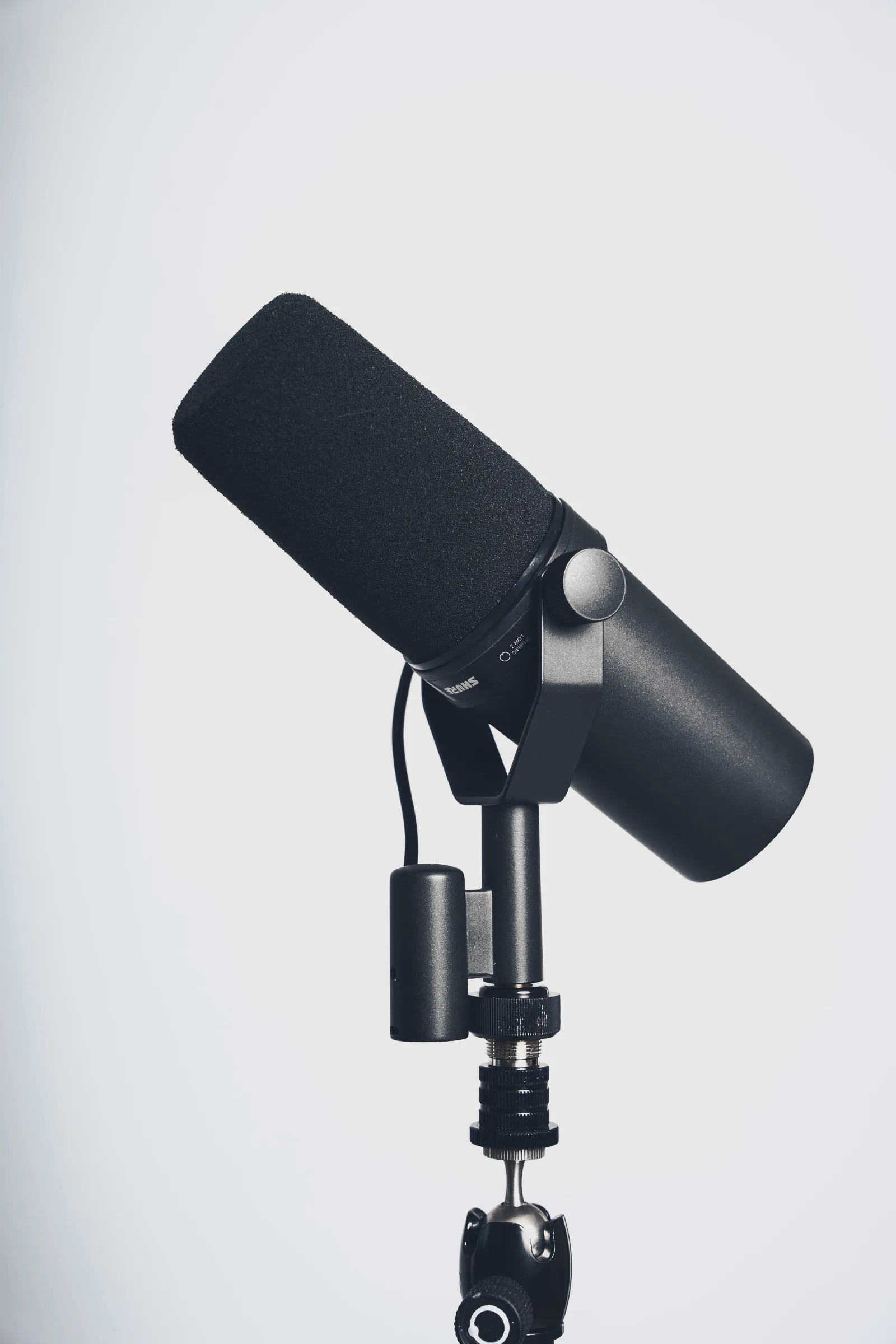 Shure SM7B Studiomikrofon aus unserer Podcastproduktion für Marken
